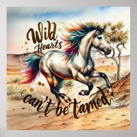 Cool Occident coeur sauvage cheval