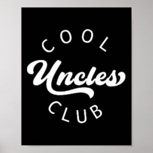 Poster Cool officiel Uncles Club Vintage Chemise Gras