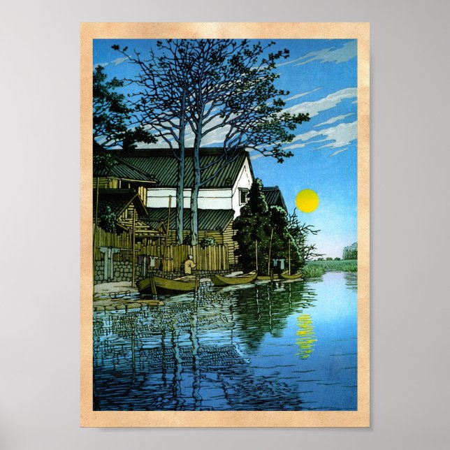 Poster Cool oriental japonais classique décor peinture (Devant)