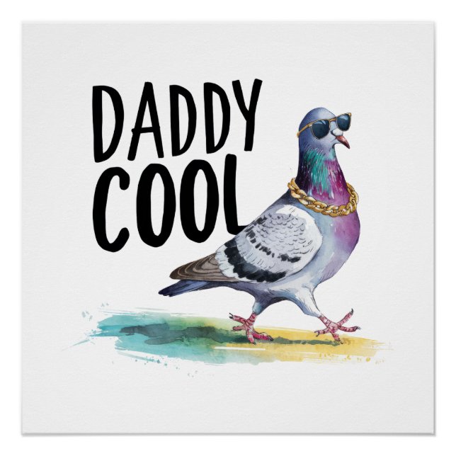 Poster Cool papa (Devant)