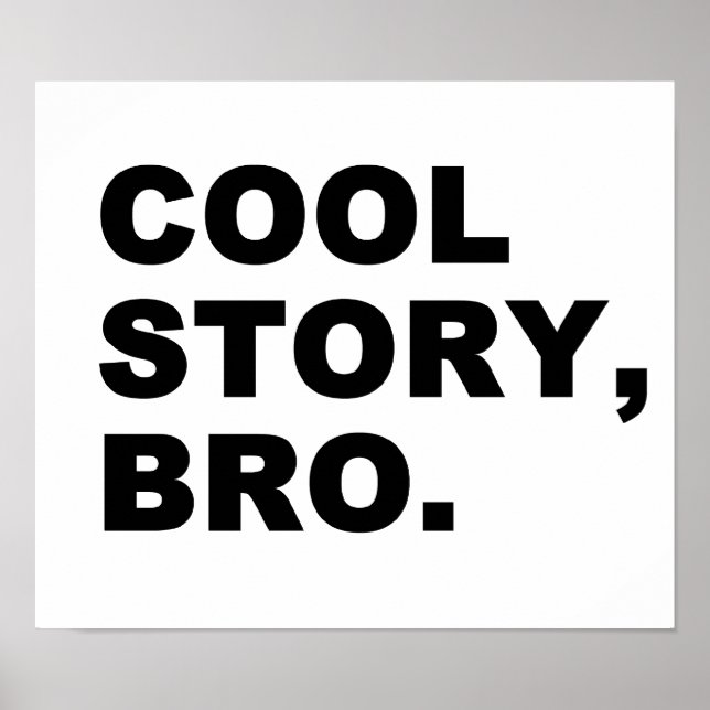 Poster Cool Story Bro (Devant)