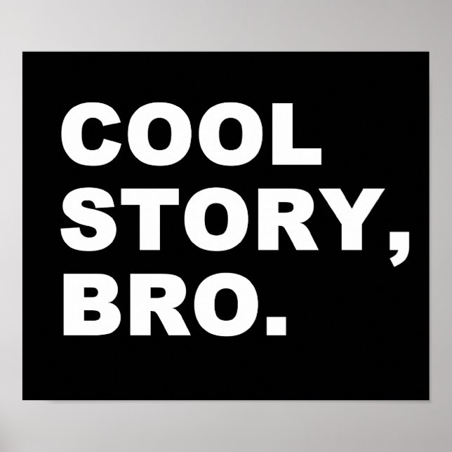 Poster Cool Story Bro (Devant)