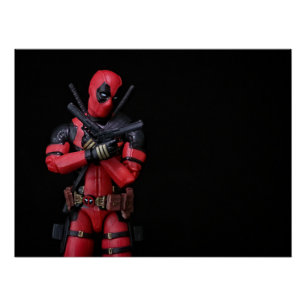 Poster Cool Super Hero Toy Design de photographie