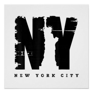 Poster Cool Vintage New York Style Tee - shirts, New Y