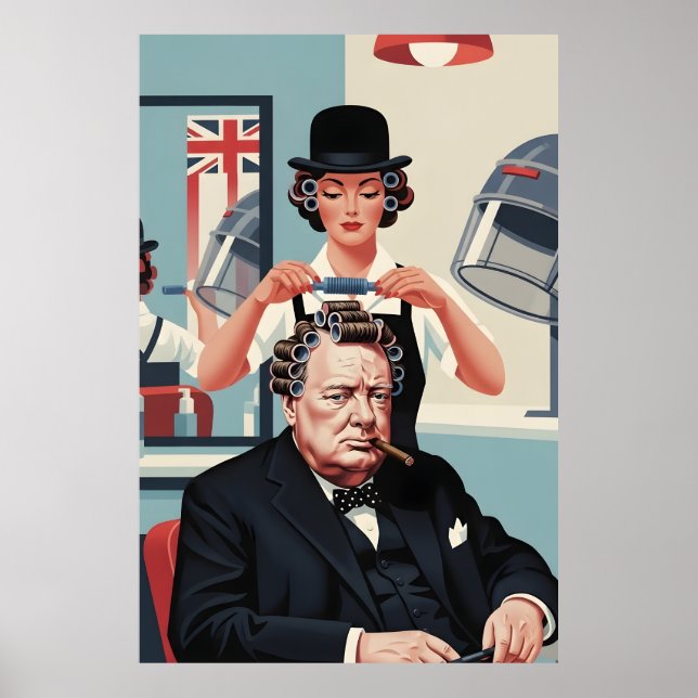 Poster Cool Winston Churchill (Devant)