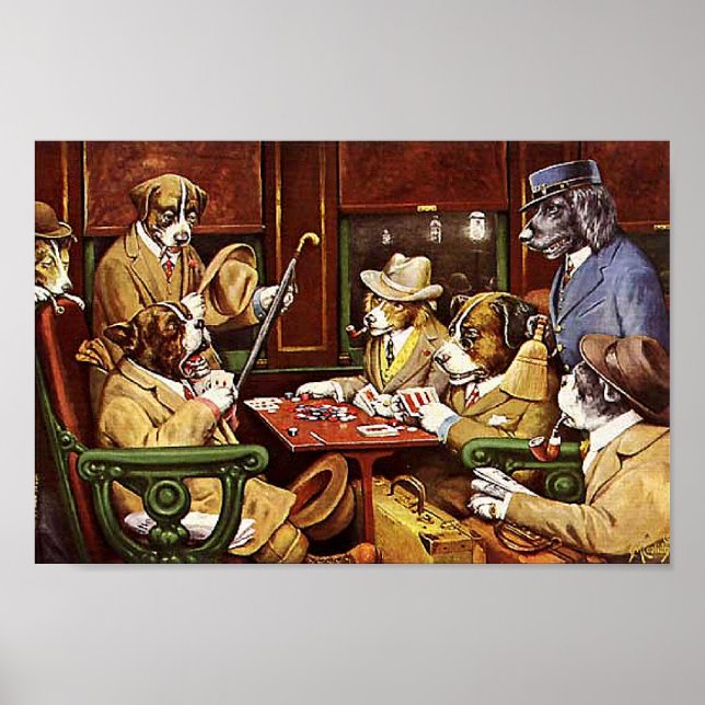 Poster Coolidge, sa gare et quatre as, (Devant)