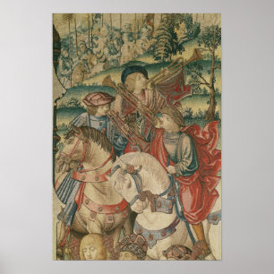 Poster Coordonnée des trompettistes à cheval