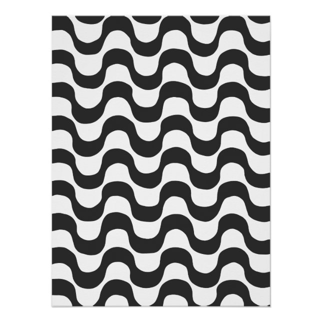 Poster Copacabana Black and white (Devant)