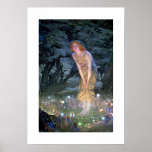 Poster Copie 20x20 d'imaginaire de Nouveau d'art