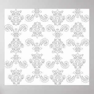 Poster Copie baroque d'ensemble