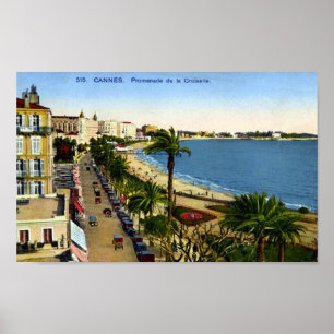 Poster Copie - Cannes, La Croisette