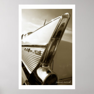 Poster Copie classique d'affiche de la voiture 97