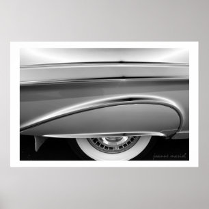 Poster Copie classique d'affiche de la voiture 99