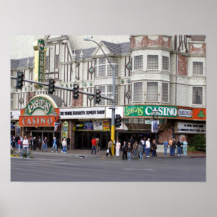 Poster Copie d'affiche de Las Vegas de casino d'O'Sheas