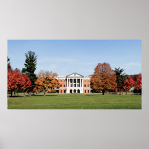 Poster Copie d'affiche d'université de Bridgewater