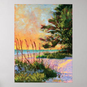 Poster Copie de Bistros de plage