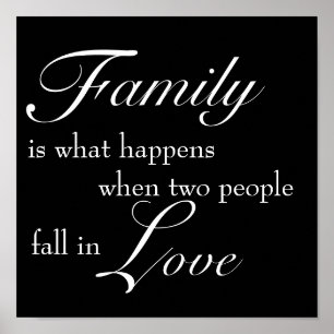 Poster Copie de famille