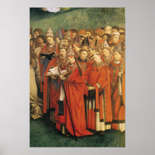 Poster Copie de l'adoration de l'agneau mystique 2