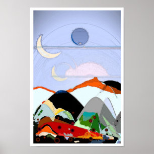 Poster Copie de lune de jasmin