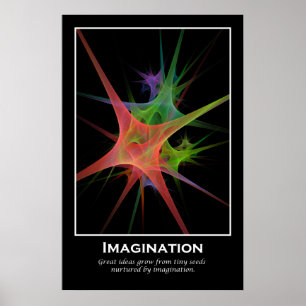 Poster Copie de motivation d'imagination