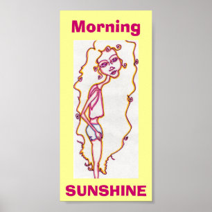 Poster Copie de soleil de matin