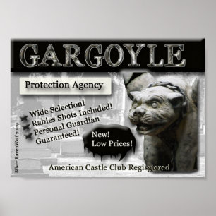 Poster Copie de toile d'Agence pour la Protection de