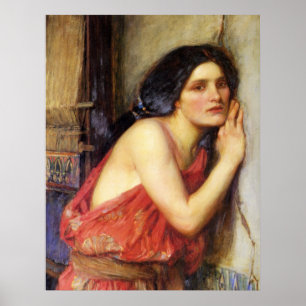 Poster Copie de toile de Thisbe (détail)