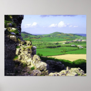 Poster Copie de vue de château