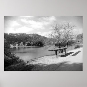 Poster Copie de vue de lac