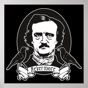 Poster Copie d'Edgar Allan Poe