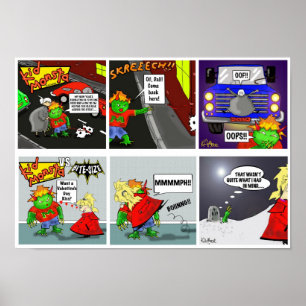 Poster Copie "double de Kidmonsta" - par kev Moore