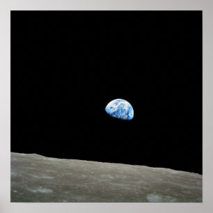 Poster Copie en hausse de la terre de planète