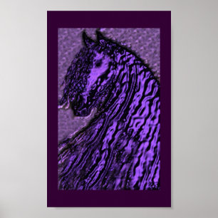 Poster copie frisonne pourpre