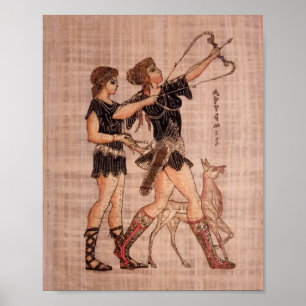 Poster Copie grecque d'Artemis de déesse