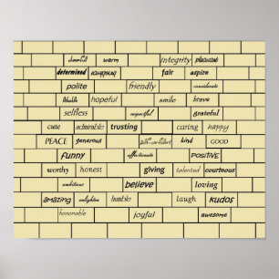 Poster Copie inspirée de graffiti