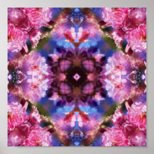 Poster Copie japonaise de Kaleido de cerise