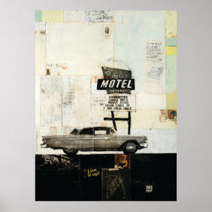Poster Copie pionnière de motel