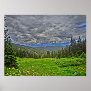 Poster Copie pittoresque de toile de Breckenridge le