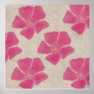 Poster Copie rose de fleur