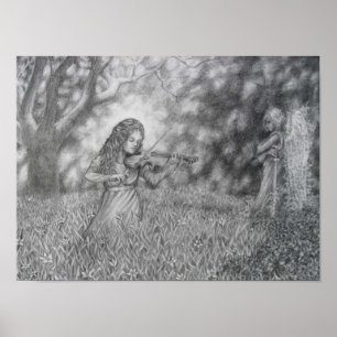 Poster Copie UV-résistante de St Cecilia