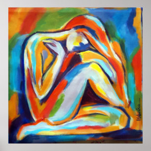 Poster Copies de beaux-arts - "solitude "
