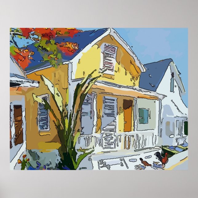 Poster Coq Neuvième Ward (Devant)