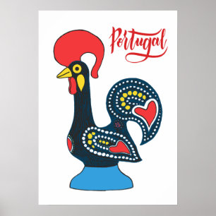 Poster Coq Portugais