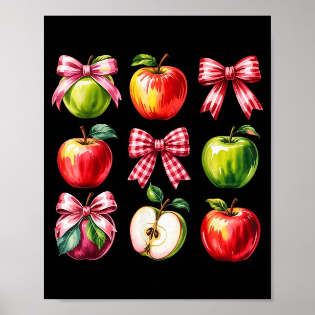 Poster Coquette Cking Crew Cking Season Bows  (Devant)