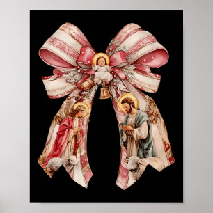 Poster Coquette rose Ba
