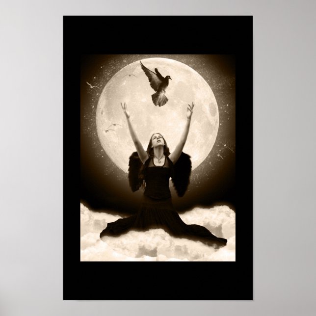 Poster Corbeau (Devant)