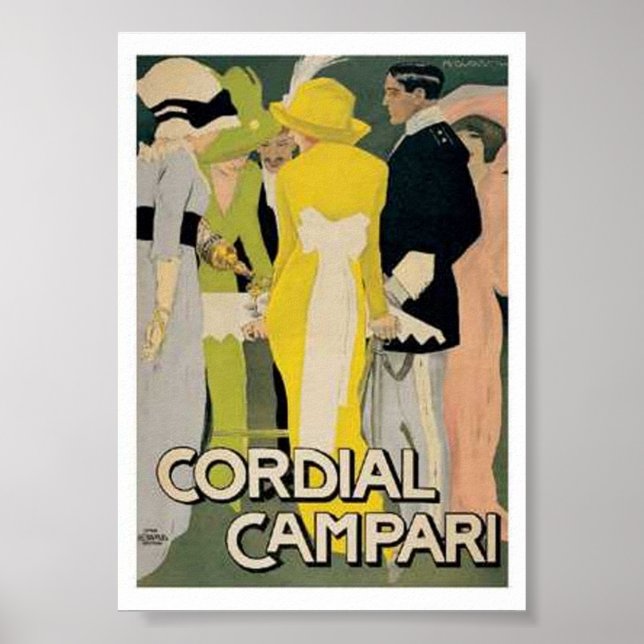 Poster Cordial Campari 2 (Devant)