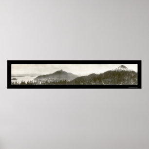 Poster Cordova, AK Panorama Photo 1915