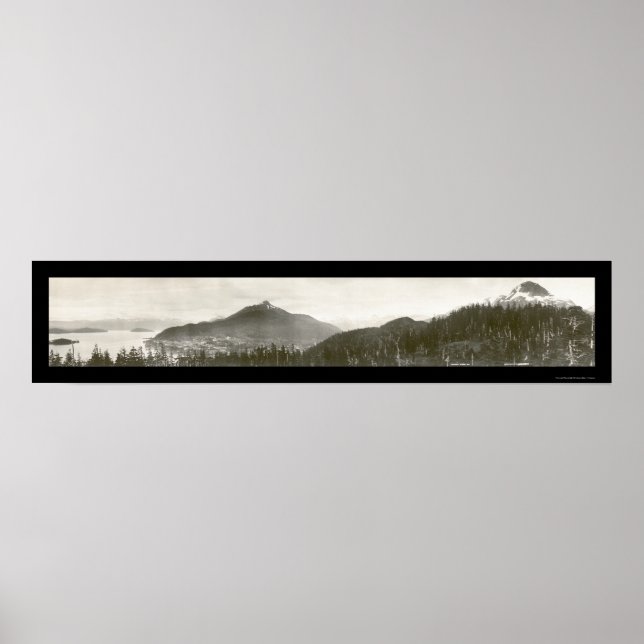 Poster Cordova, AK Panorama Photo 1915 (Devant)