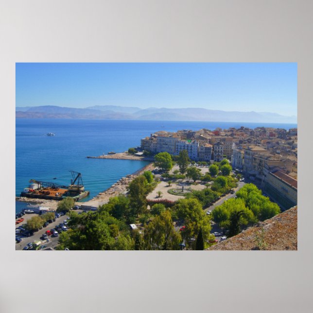 Poster Corfou (Devant)